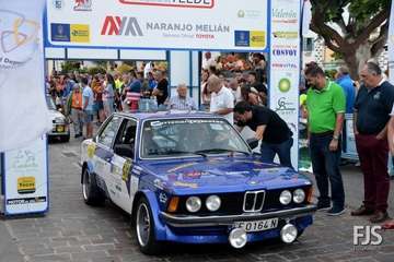 San Juan, escenario de la protocolaria ceremonia de salida del Rallye de Telde (Foto Francisco Javier Santana)